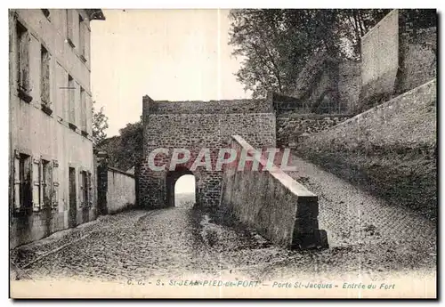 Cartes postales St Jean Pied de Port Porte St Jacques Entree du Fort