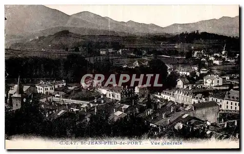 Cartes postales St Jean Pied de Port Vue generale