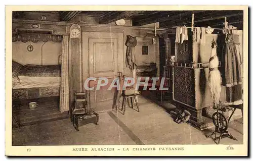 Cartes postales Musee Alsacien La Chambre Paysanne strasbourg