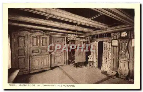 Cartes postales Uhrwiller Chambre Alsacienne