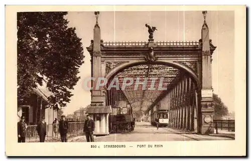 Cartes postales Strasbourg Pont Du Rhin