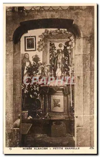 Cartes postales Musee Alsacien Petite Chapelle strasbourg