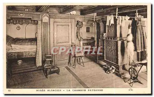 Cartes postales Musee Alsacien La Chambre Paysanne Strasbourg