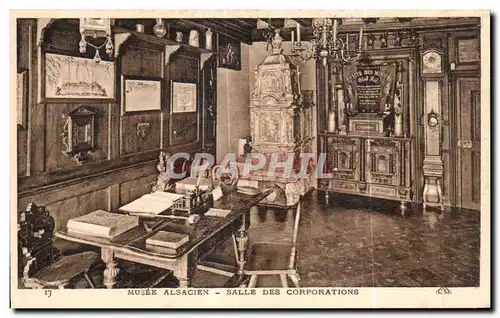 Cartes postales Musee Alsacien Salle Des Corporations Strasbourg