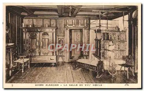 Cartes postales Musee Alsacien Le Salle Du 17eme