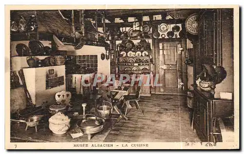 Cartes postales Musee Alsacien La Cuisine Strasbourg