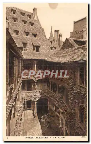 Cartes postales Musee Alsacien La Cour Strasbourg