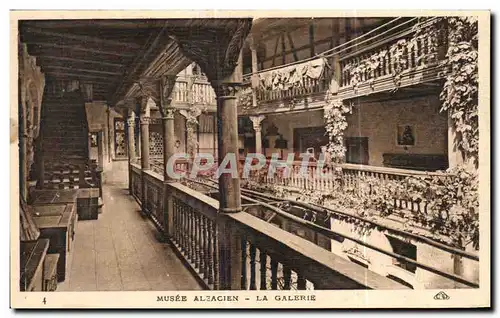 Cartes postales Musee Alsacien La Galerie Strasbourg