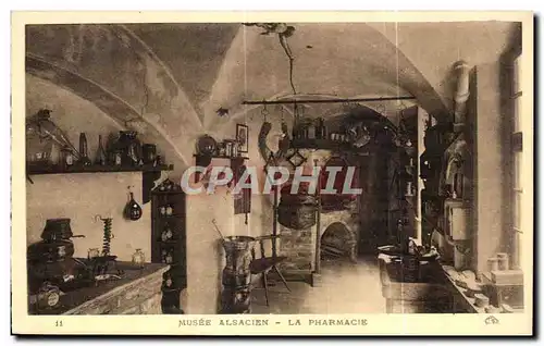 Cartes postales Musee Alsacien La Pharmacie Strasbourg