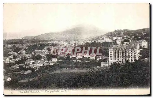 Cartes postales Aix Les Bians Vue generale