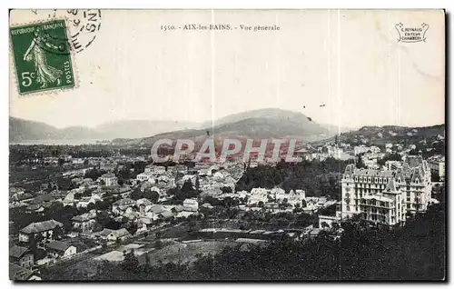 Cartes postales Aix Les Bains Vue generale