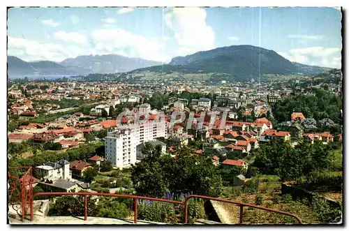 Ansichtskarte AK Aix Les Bains Vue Generale Le Corsuet et le lac du Bourget