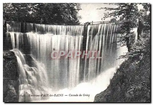 Cartes postales Aix Les Bains Environs Cascade de Gresy