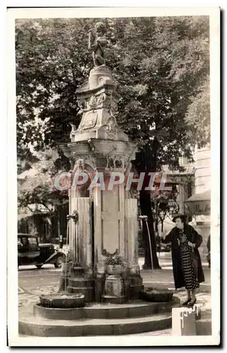 Cartes postales Aix Les Bains Savoie La Fontaine romaine