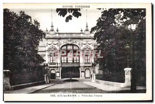 Ansichtskarte AK Aix Les Bains Savoie Tourisme Villa des fleurs