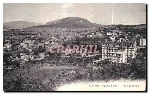 Cartes postales Aix Les Bains Vue Generale