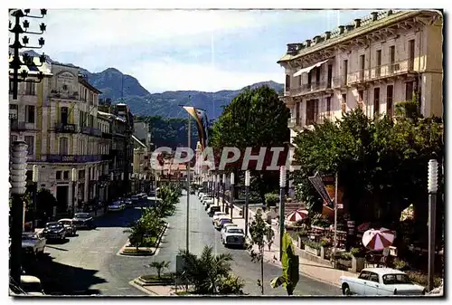 Ansichtskarte AK Aix Les Bains Avenue des Thermes et de la Gare