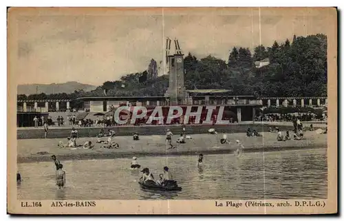 Cartes postales Aix Les Bains La Plage