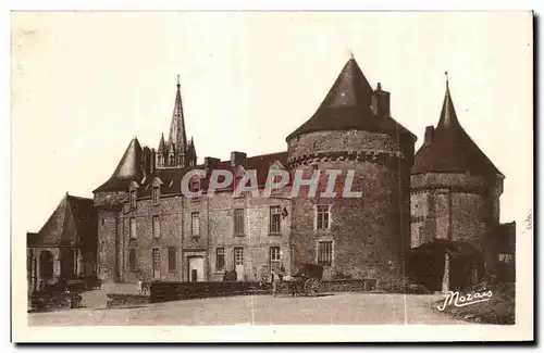 Cartes postales Sille le Guillaume Sarthe Vieux Chateau