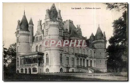 Ansichtskarte AK Le Luart Sarthe Chateau du Luart