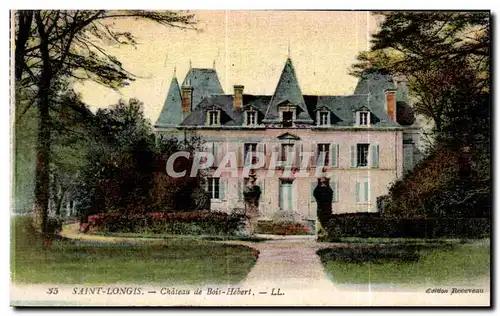 Ansichtskarte AK Saint Longis Chateau de Bois Hobert