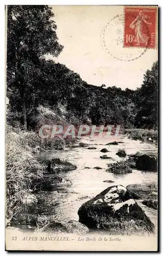 Cartes postales Alpes Mancelles Les Bords de la Sarthe