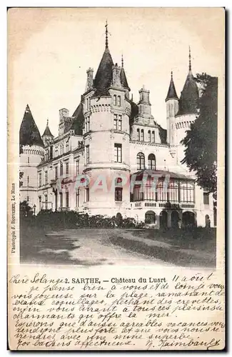 Ansichtskarte AK Sarthe Chateau du Luart