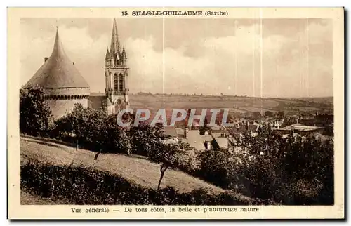 Cartes postales Sille le Guillaume Vue generale