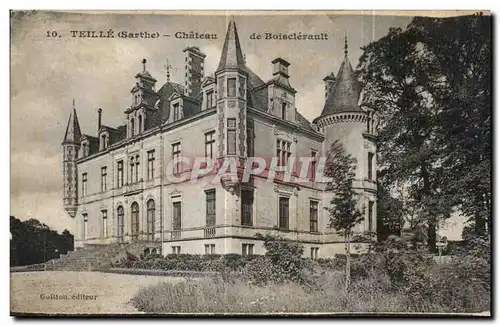 Ansichtskarte AK Teille Chateau de Boisclerault