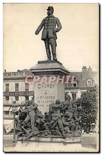 Ansichtskarte AK Le Mans Le monument de Chauzy Militaria