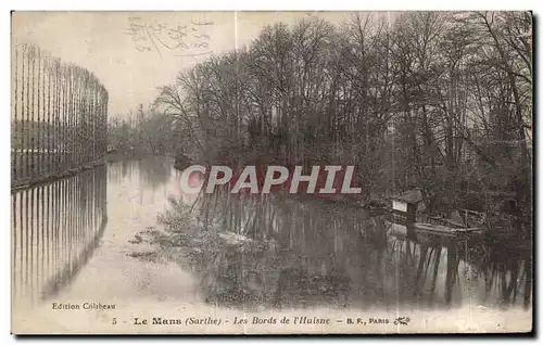 Ansichtskarte AK Le Mans Les Bords de I Huisne