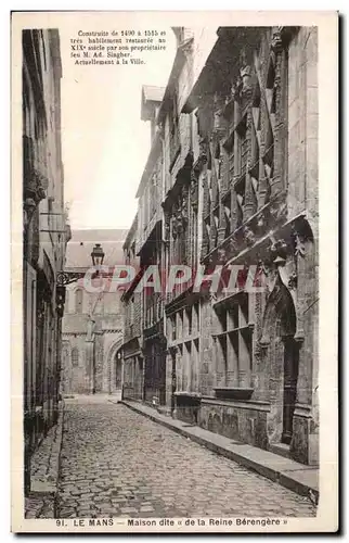 Cartes postales Le Mans Maison dite de la Reine Berengere