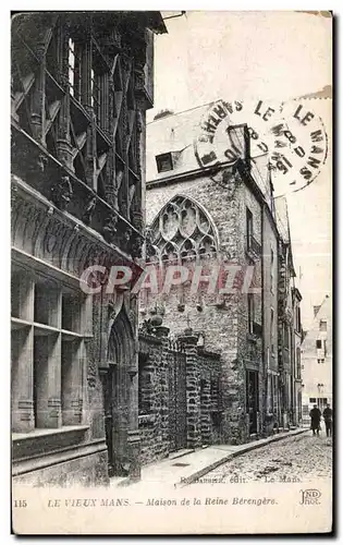 Cartes postales Le Vieux Mans Maison de la Reine Berengere