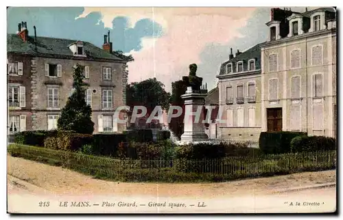 Cartes postales Le Mans Place Girard