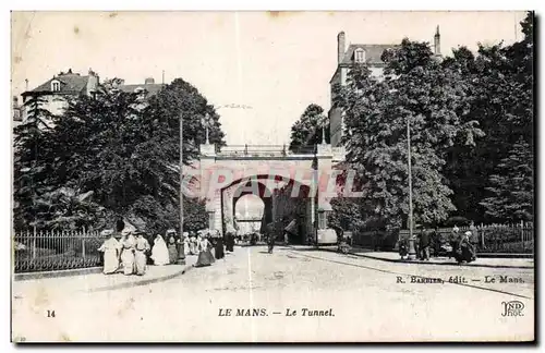 Cartes postales Le Mans Le Tunnel