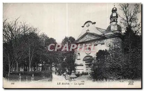 Cartes postales Le Mans Le lycee