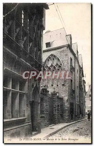 Cartes postales La Vieux Mans Maison de la Reine Berengere