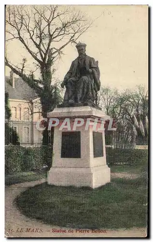 Cartes postales Le Mans Statue de Pierre Bellon