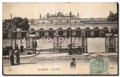 Cartes postales Le Mans La Gare