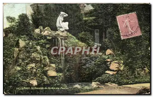 Cartes postales Le Mans La Cascade du Jardin des Plantes