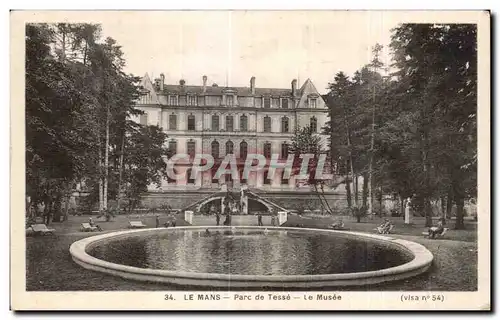 Ansichtskarte AK Le Mans Parc de Tesse Le musee