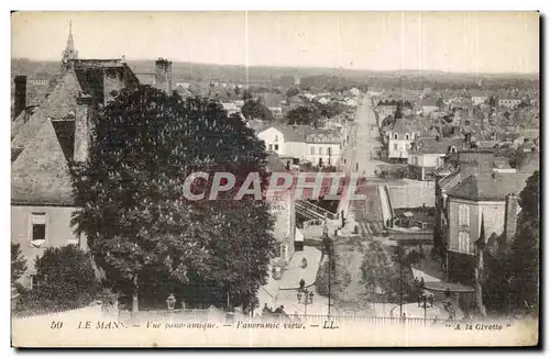 Cartes postales Le Mans Vue Panoramique