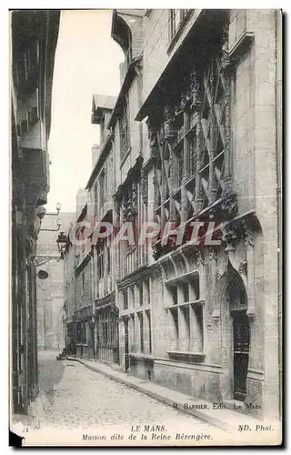 Cartes postales Le Mans Maison dite de la Reine Berengere