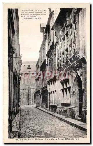 Cartes postales Le Mans Maison dite a de la Reine Berengre