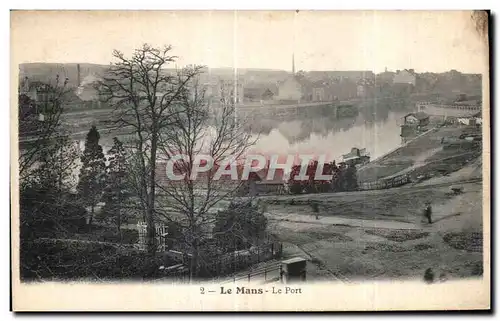 Cartes postales Le Mans Le Port