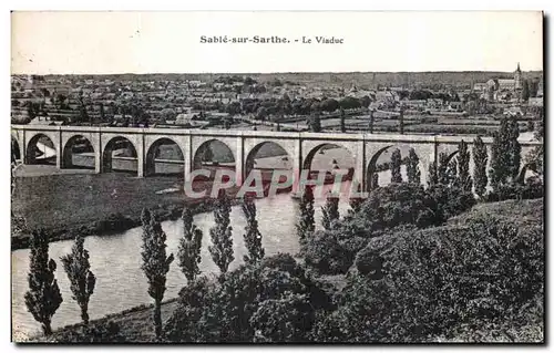 Cartes postales Sable Sur Sarthe Le Viaduc