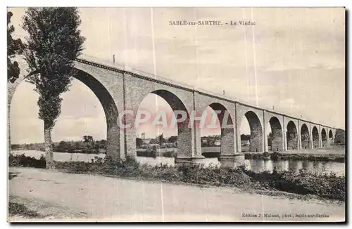 Cartes postales Sable sur Sarthe Le Viaduc