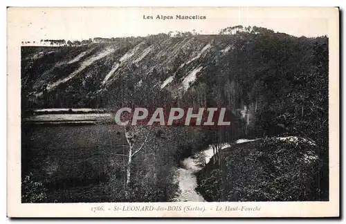 Cartes postales Saint Leonard des Bois (Sarthe) Le Haut Fourche