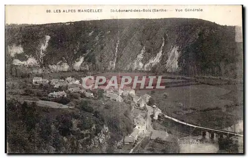 Ansichtskarte AK Les Alpes Mancelles (Sarthe) St Leonard des Bois