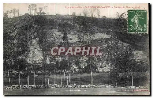 Cartes postales Saint Leonard Des Bois Colline du Moullin Neuf